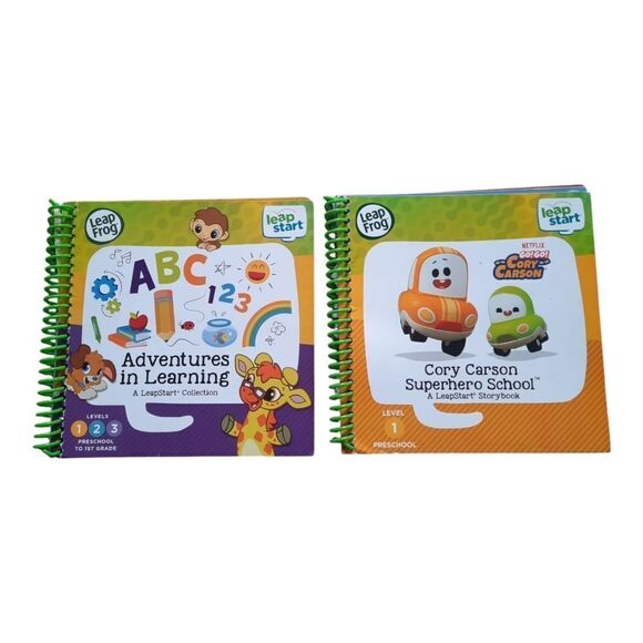 Leap Frog Leap Start Preschool Learning Book Bundle - Picture 1 of 1